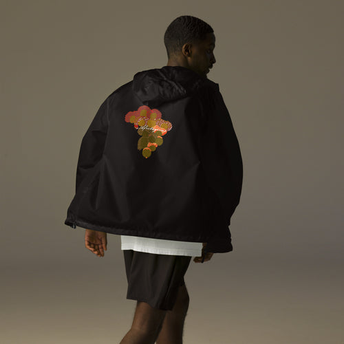 Diaspora Zip up windbreaker