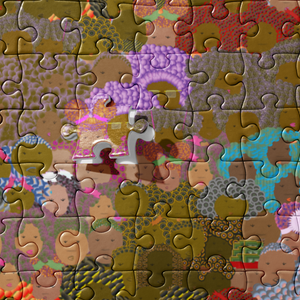 Afrotagious Village Jigsaw puzzle
