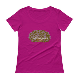 Afrotagious Violet Cloud Scoopneck Tee (Ladies)